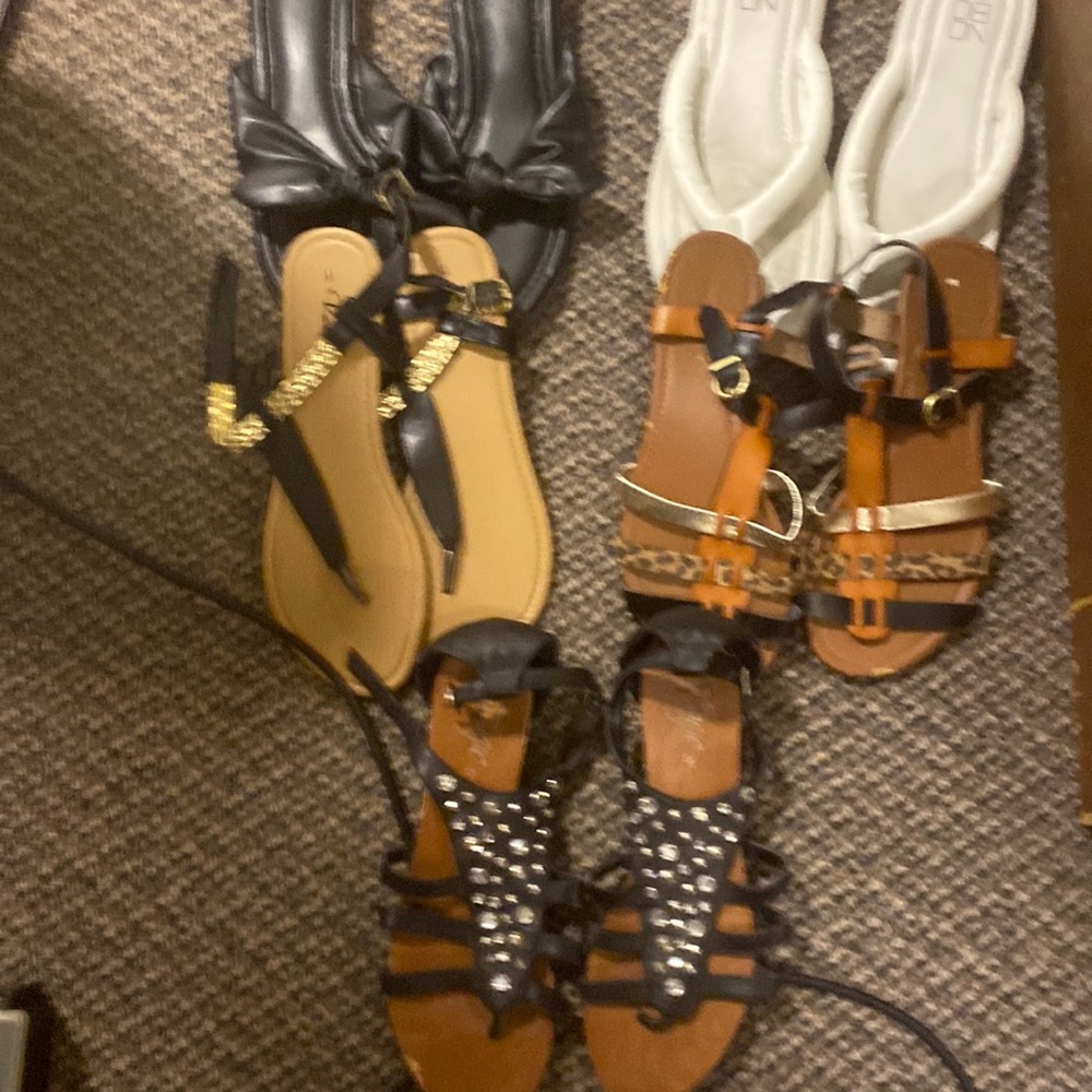 Lot of women’s sandals size 10